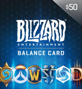 Код пополнения Battle.Net 50 USD