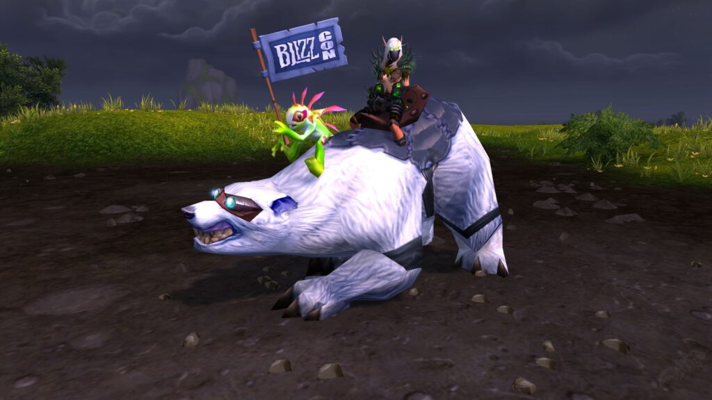 купить Большой медведь Blizzard - код с Blizzcon 2008, Blizzon 2008, Big Blizzard Bear