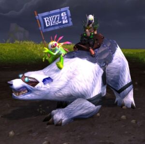купить Большой медведь Blizzard - код с Blizzcon 2008, Blizzon 2008, Big Blizzard Bear